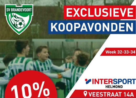 Exclusieve koopavonden bij Intersport Helmond